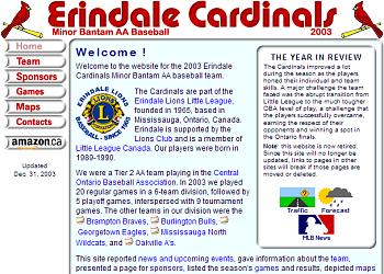 Erindale Cardinals 2003